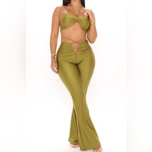 Olive Green Women's Set